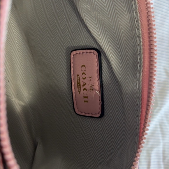 Coach Pink Signature Clutch - Picture 2 of 3